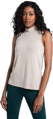 Downtown Sleeveless Mock Neck Tank Top - Women's|-|Camisole sans manches à col montant Downtown - Femme sold by The Last Hunt