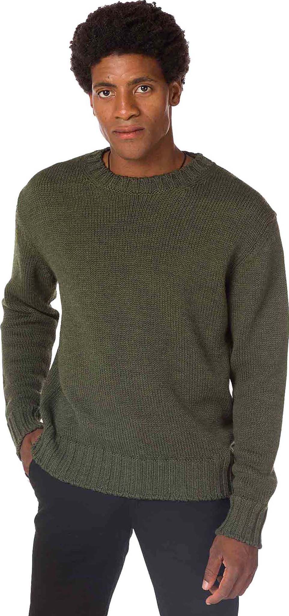 Over Round-Neck Knit Sweater - Men's|-|Chandail en tricot à col rond - Homme sold by The Last Hunt