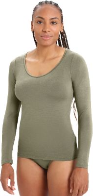 Siren Merino Long Sleeve Sweetheart T-Shirt - Women's|-|Haut à manches longues à encolure ronde Siren Sweetheart - Femme sold by The Last Hunt