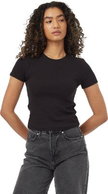 Fitted Rib Tee - Women's|-|T-shirt côtelé ajusté - Femme sold by The Last Hunt