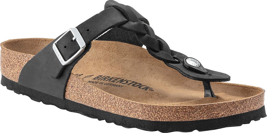 Gizeh Braid Oiled Leather Sandals - Women's|-|Sandales en Cuir huilé Gizeh Braid - Femme sold by The Last Hunt product image thumbnail 5