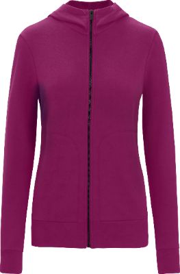Central Merino Classic Long Sleeve Zip Hoodie - Women's|-|Chandail à capuchon à glissière à manches longues classique en laine mérinos Central - Femme sold by The Last Hunt