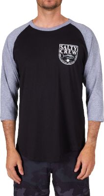 Current Baseball Long Sleeve T-Shirt - Men's|-|T-shirt à manches longues Baseball Current - Homme sold by The Last Hunt