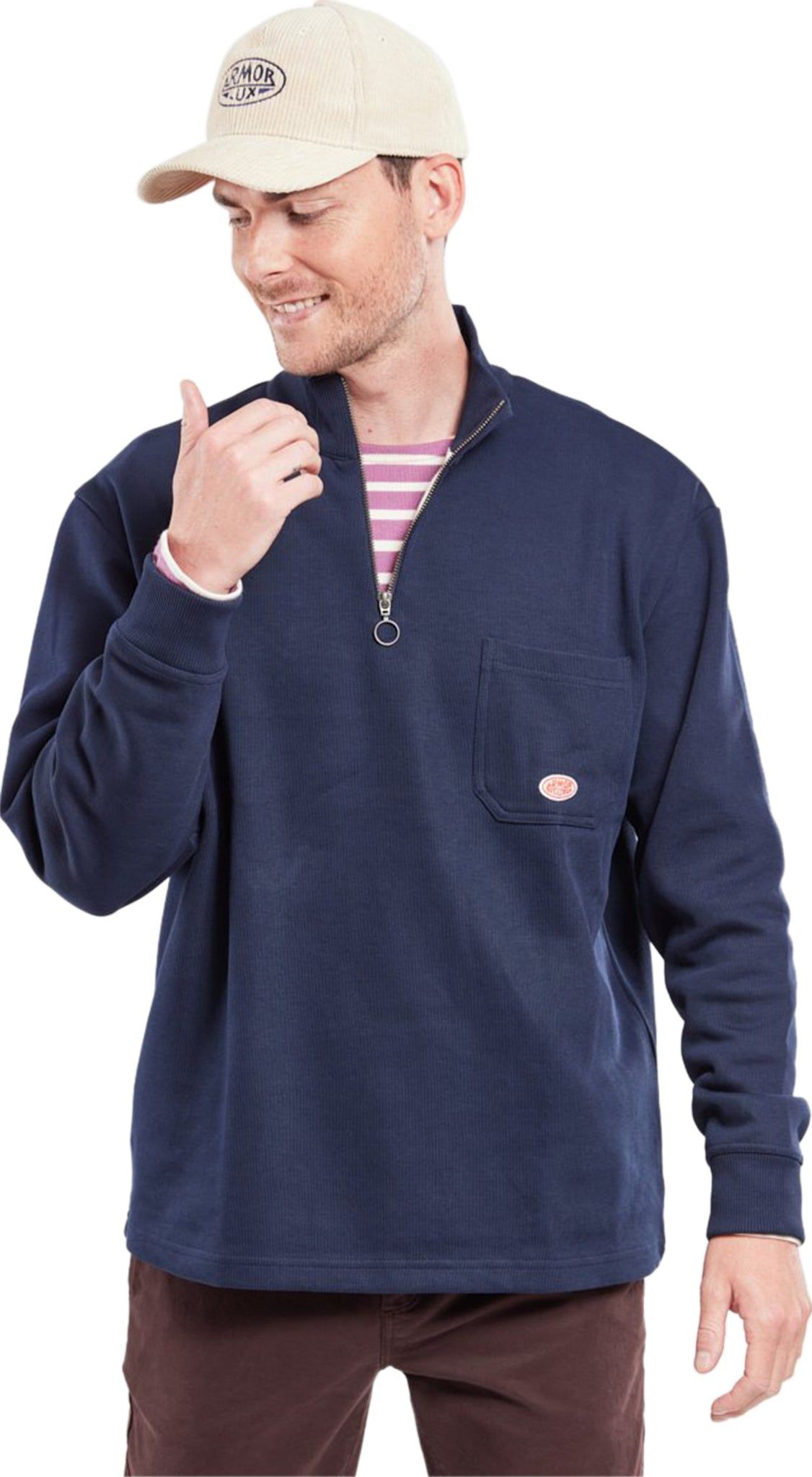Heritage Zip-Neck Sweatshirt - Men's|-|Chandail en molleton à col glissière Heritage - Homme sold by The Last Hunt