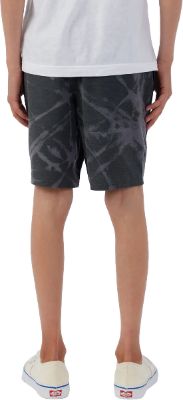 Stockton Print Elastic Waist 16" Boardshorts - Boys|-|Short Hybride imprimé Stockton taille 16'' - Garçon sold by The Last Hunt