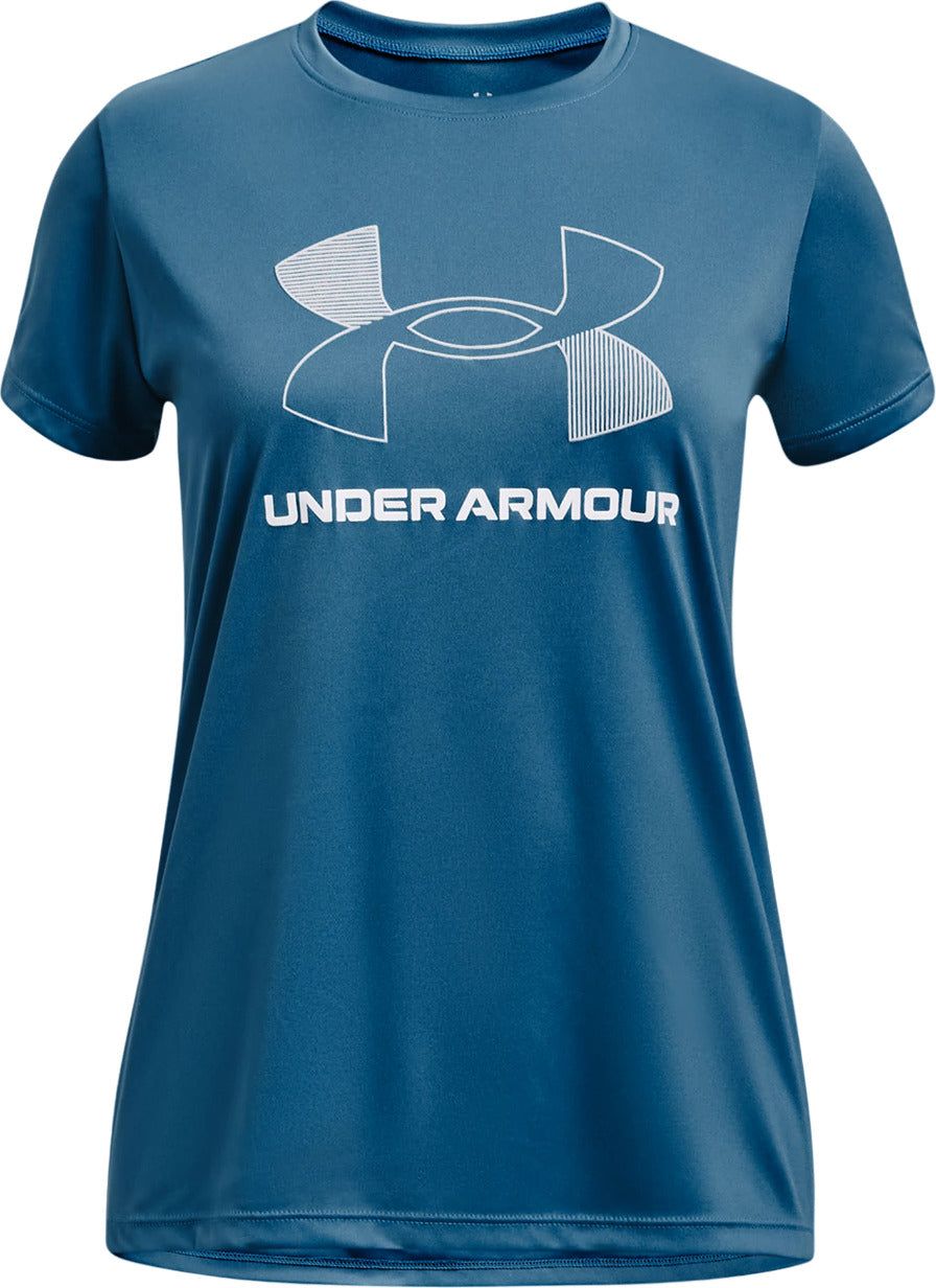 UA Tech Big Logo Short Sleeve Tee - Girl|-|T-shirt avec gros logo UA Tech - Fille sold by The Last Hunt product image thumbnail 3