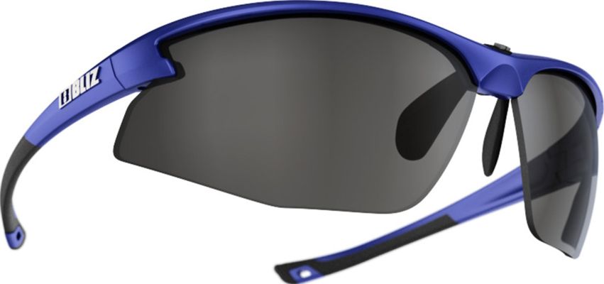 Motion Sunglasses - Blue - Smoke With Silver Mirror Lens - Unisex|-|Lunettes de soleil Motion - Blue - Lentille Smoke With Silver Mirror - Unisexe sold by The Last Hunt