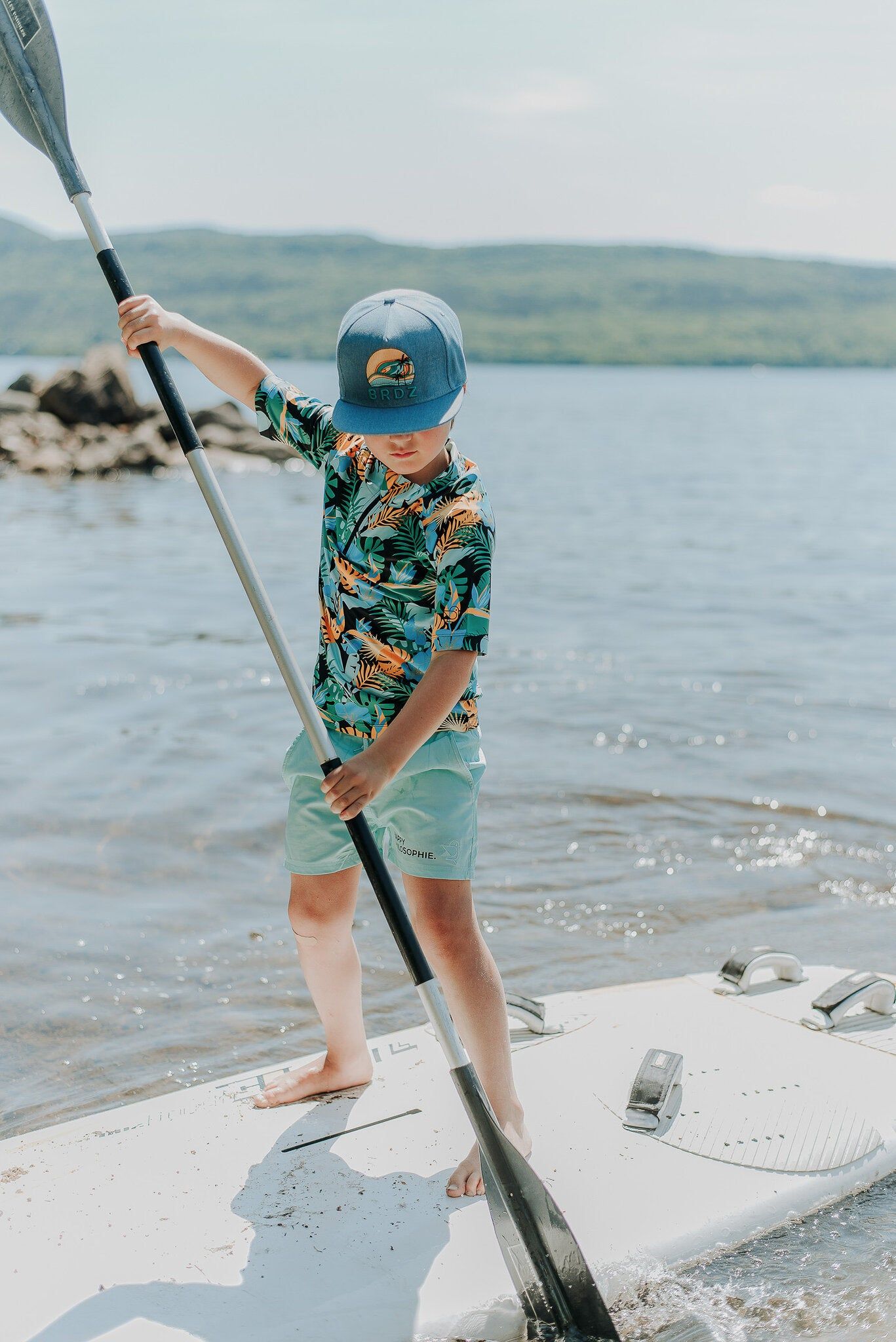 Rash Guard Print - Boy's|-|Maillot solaire de surf Print - Garçon sold by The Last Hunt product image thumbnail 4