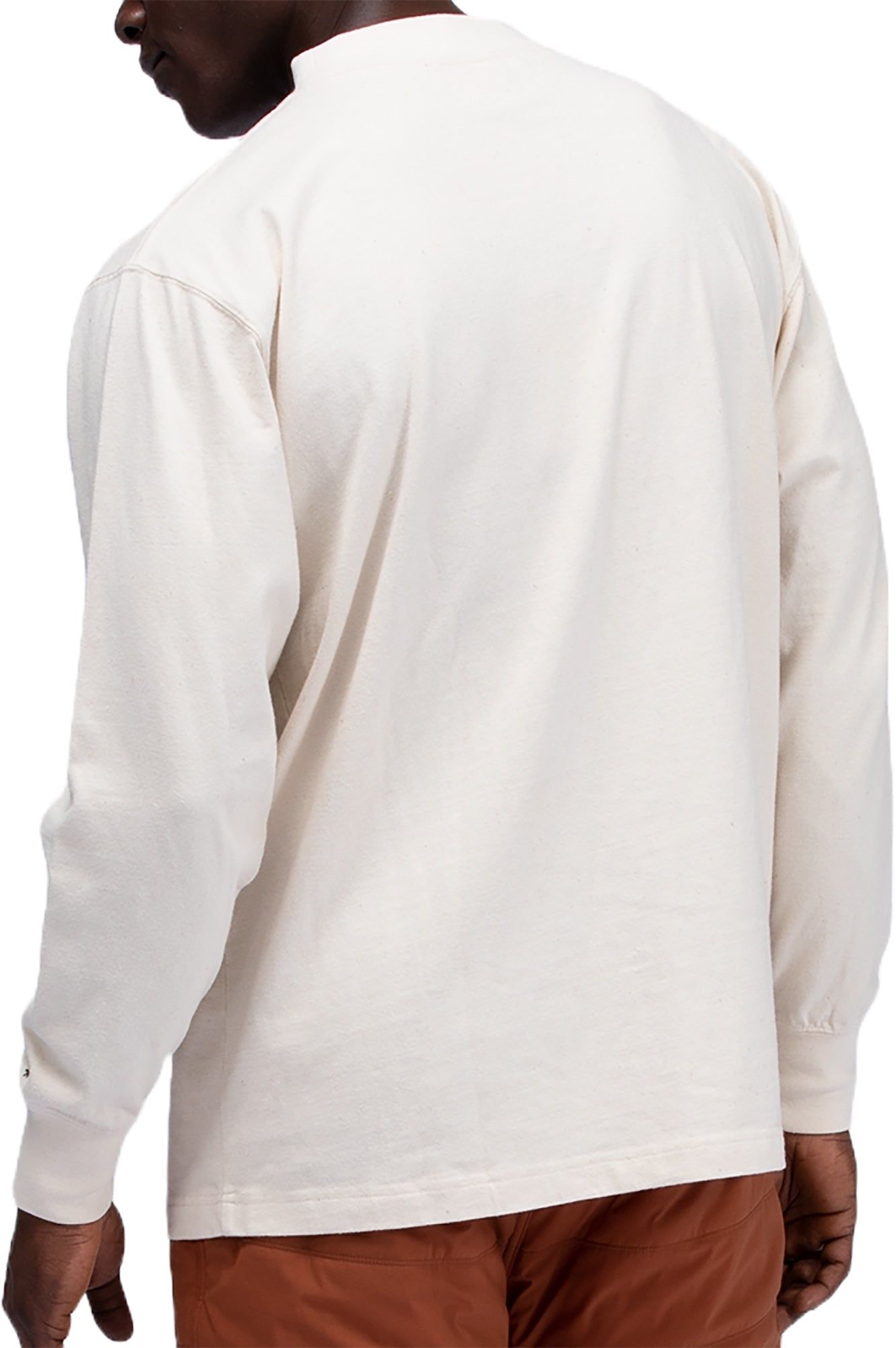 Recycled Cotton Mockneck Long Sleeve T-Shirt - Unisex|-|T-shirt à manches longues en coton recyclé - Unisexe sold by The Last Hunt product image thumbnail 5
