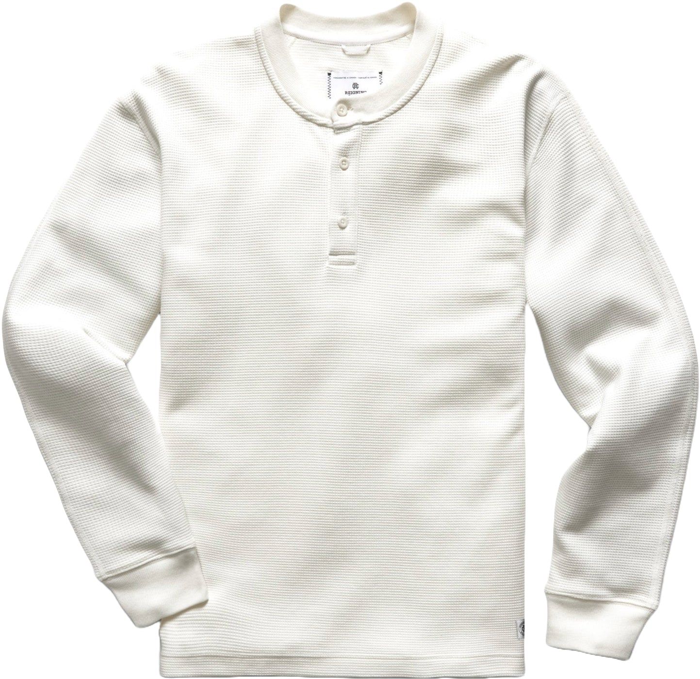 Flatback Waffle Henley - Men's|-|Chandail à col boutonné Flatback Waffle - Homme sold by The Last Hunt