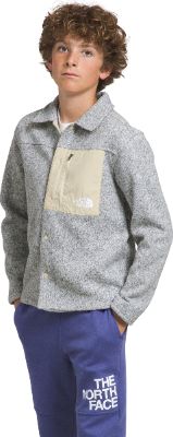 Sweater Fleece Button Down Jacket - Boys|-|Manteau boutonné en molleton - Garçon sold by The Last Hunt