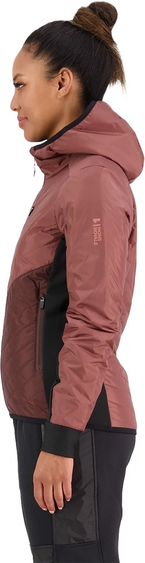 Neve Wool Insulation Hood - Women's|-|Capuche isolante en laine de Neve - Femme sold by The Last Hunt product image thumbnail 3