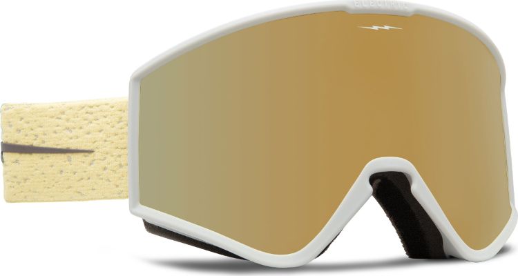 Kleveland Small Goggles - Canna Speckle - Gold Chrome - Unisex|-|Lunette de ski petite Kleveland - Canna Speckle - Gold Chrome - Unisexe sold by The Last Hunt