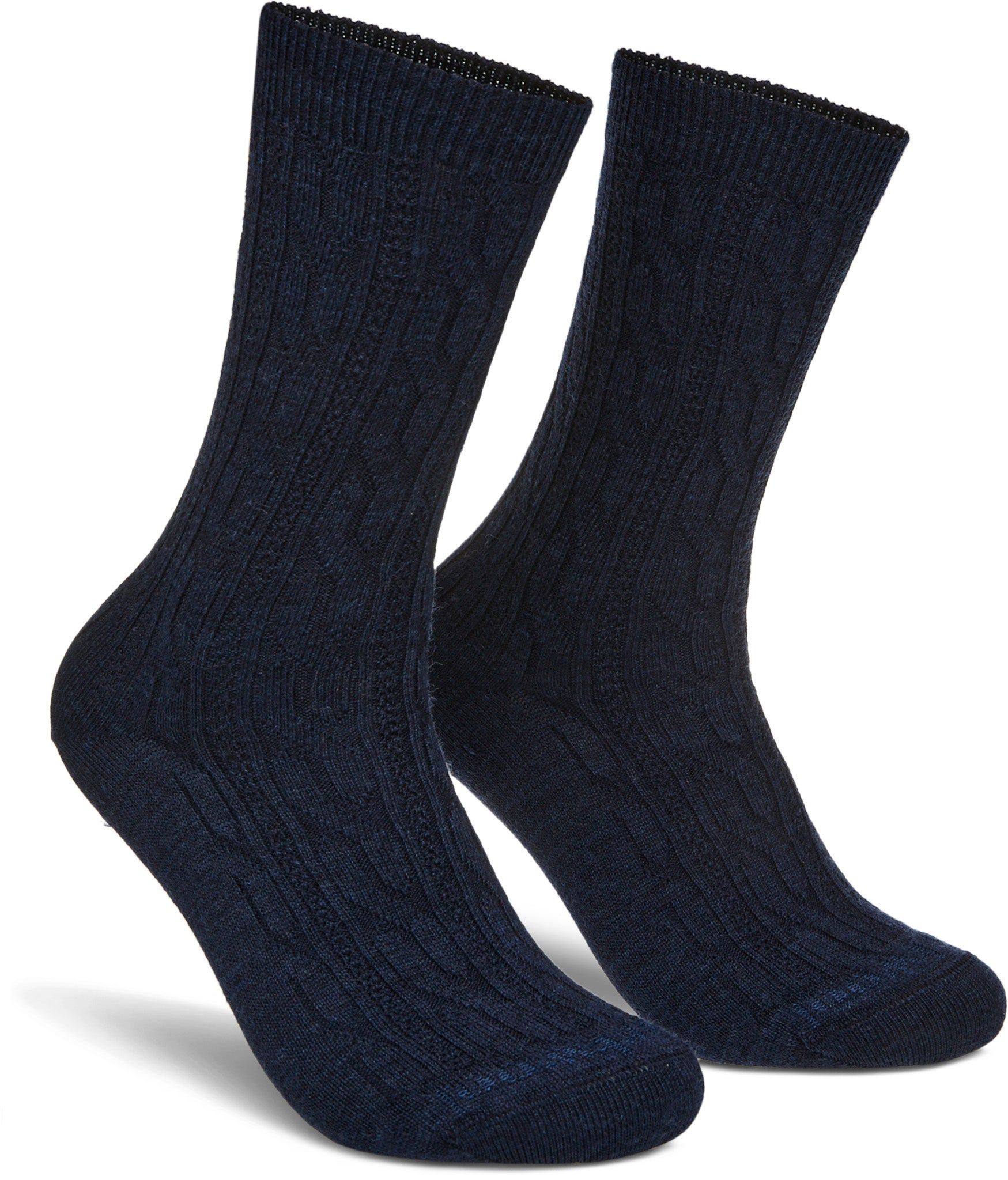 Everyday Cable Crew Socks - Unisex|-|Chaussettes mi-mollet Cable Crew Everyday - Unisexe sold by The Last Hunt product image thumbnail 2