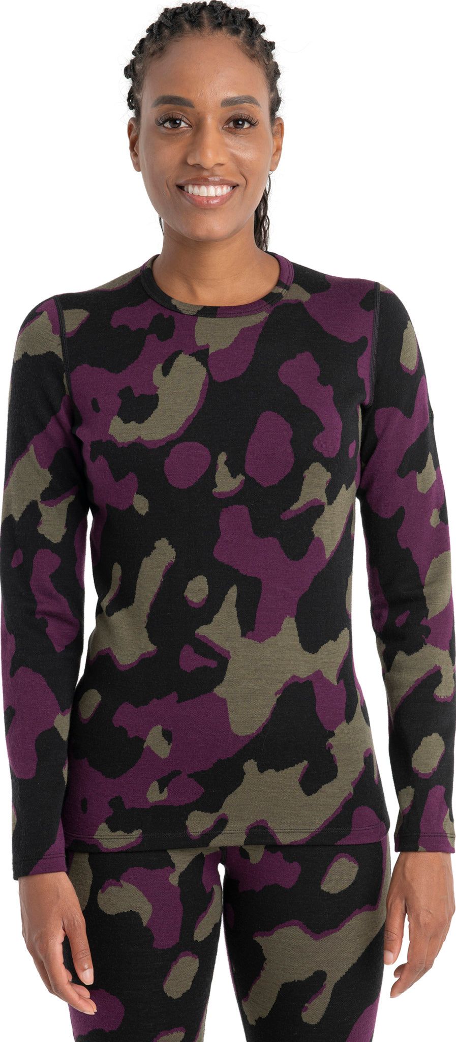 260 Vertex Natural Shades Merino Long Sleeve Crewe Thermal Top - Women's|-|Haut thermique à manches longues et col rond en mérinos Natural Shades 260 Vertex - Femme sold by The Last Hunt product image thumbnail 4