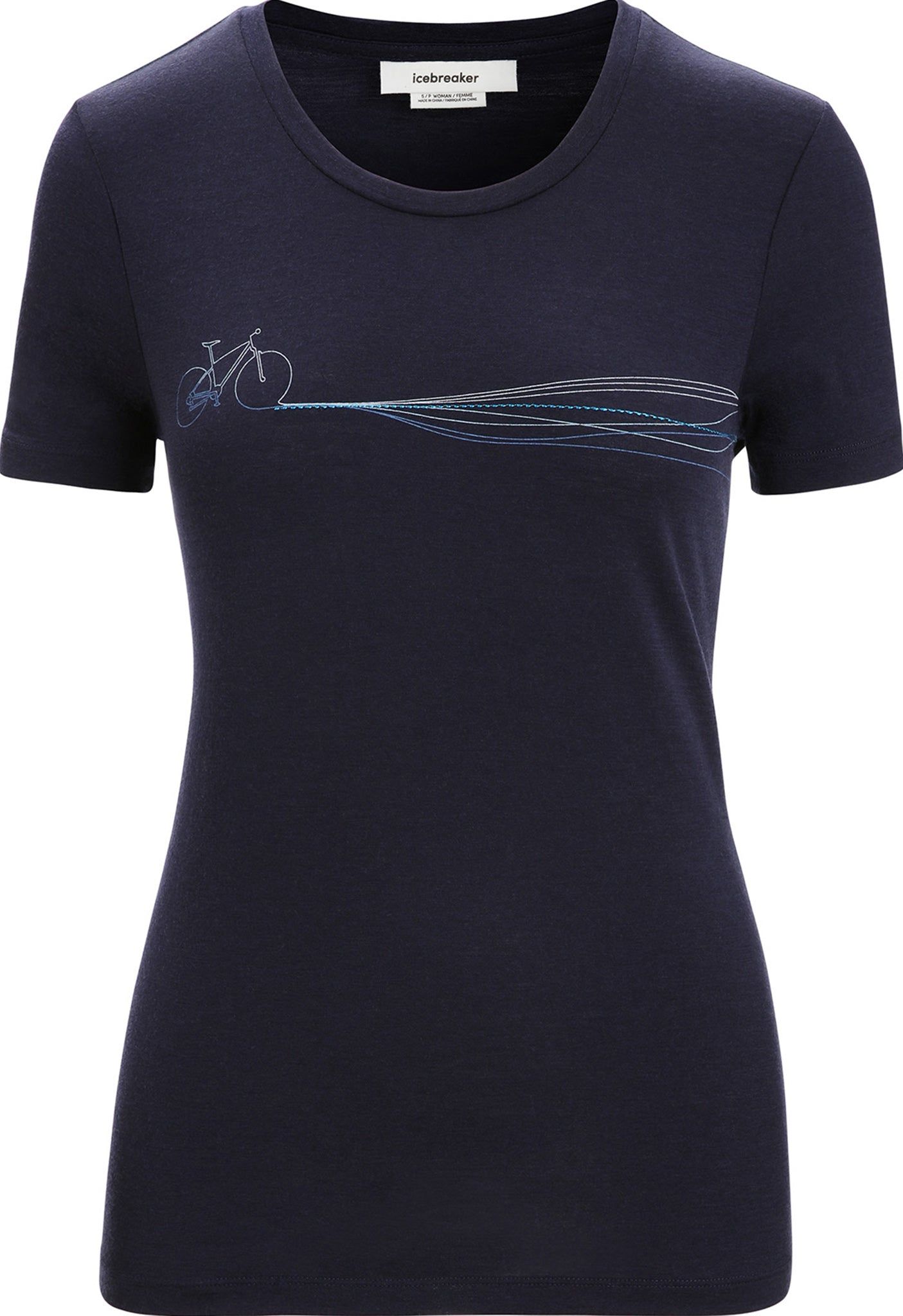Tech Lite II Cadence Paths Merino Short Sleeve T-Shirt - Women's|-|T-shirt à manches courtes en laine mérinos Cadence Paths Tech Lite II - Femme sold by The Last Hunt
