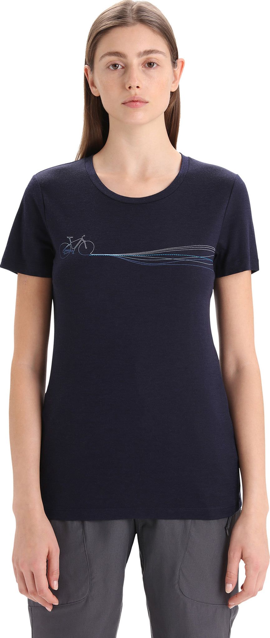 Tech Lite II Cadence Paths Merino Short Sleeve T-Shirt - Women's|-|T-shirt à manches courtes en laine mérinos Cadence Paths Tech Lite II - Femme sold by The Last Hunt product image thumbnail 5