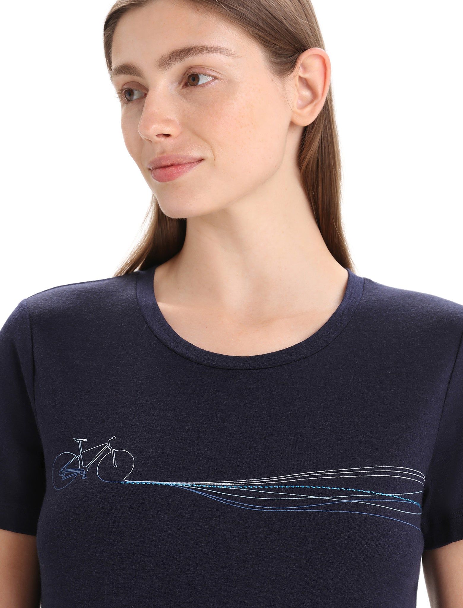 Tech Lite II Cadence Paths Merino Short Sleeve T-Shirt - Women's|-|T-shirt à manches courtes en laine mérinos Cadence Paths Tech Lite II - Femme sold by The Last Hunt product image thumbnail 3