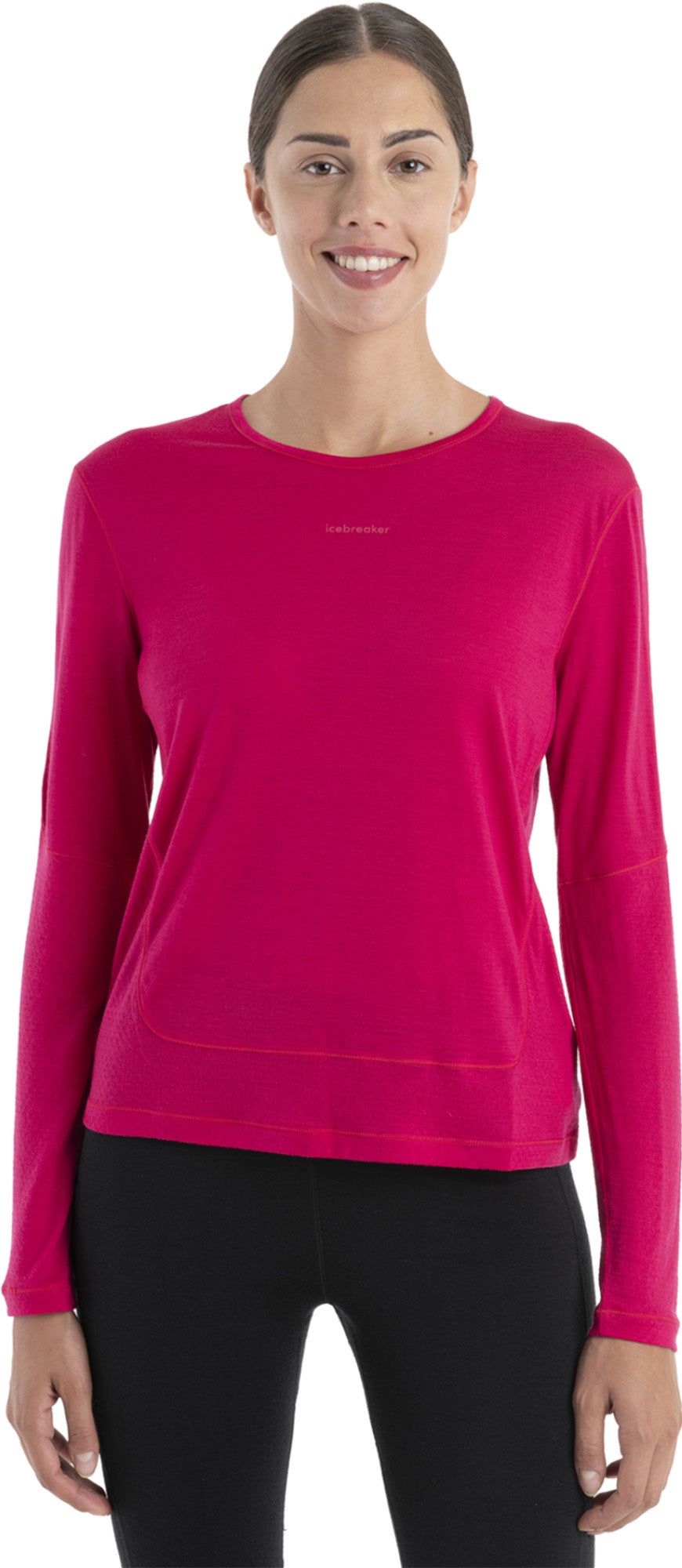 Merino 125 Zoneknit Energy Wind Long Sleeve T-Shirt - Women's|-|T-shirt à manches longues Mérino 125 Zoneknit Energy Wind - Femme sold by The Last Hunt product image thumbnail 5