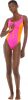 80's Throwback One-Piece Time After Time Swimsuit - Women's|-|Maillot de bain une pièce Time After Time 80's Throwback - Femme sold by The Last Hunt