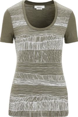 Tech Lite II Reflection Lines Merino Short Sleeve Scoop Neck T-Shirt - Women's|-|T-shirt en laine mérinos à manches courtes et encolure dégagée Reflection Lines Tech Lite II - Femme sold by The Last Hunt