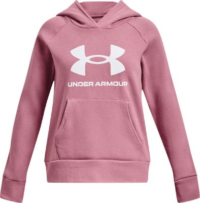 UA Rival Fleece Big Logo Hoodie - Girl|-|Chandail à capuchon UA Rival Fleece Big Logo - Fille made by Under Armour