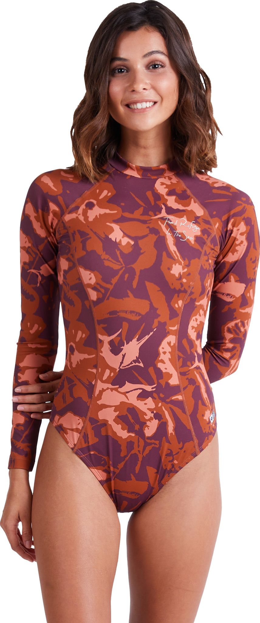 Refuge One Piece Rashguard - Women's|-|Maillot de surf une pièce Refuge - Femme sold by The Last Hunt product image thumbnail 5