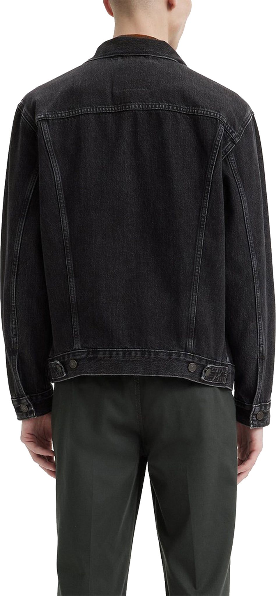 Relaxed Fit Trucker Jacket - Men's|-|Manteau camionneur coupe décontractée - Homme sold by The Last Hunt product image thumbnail 2