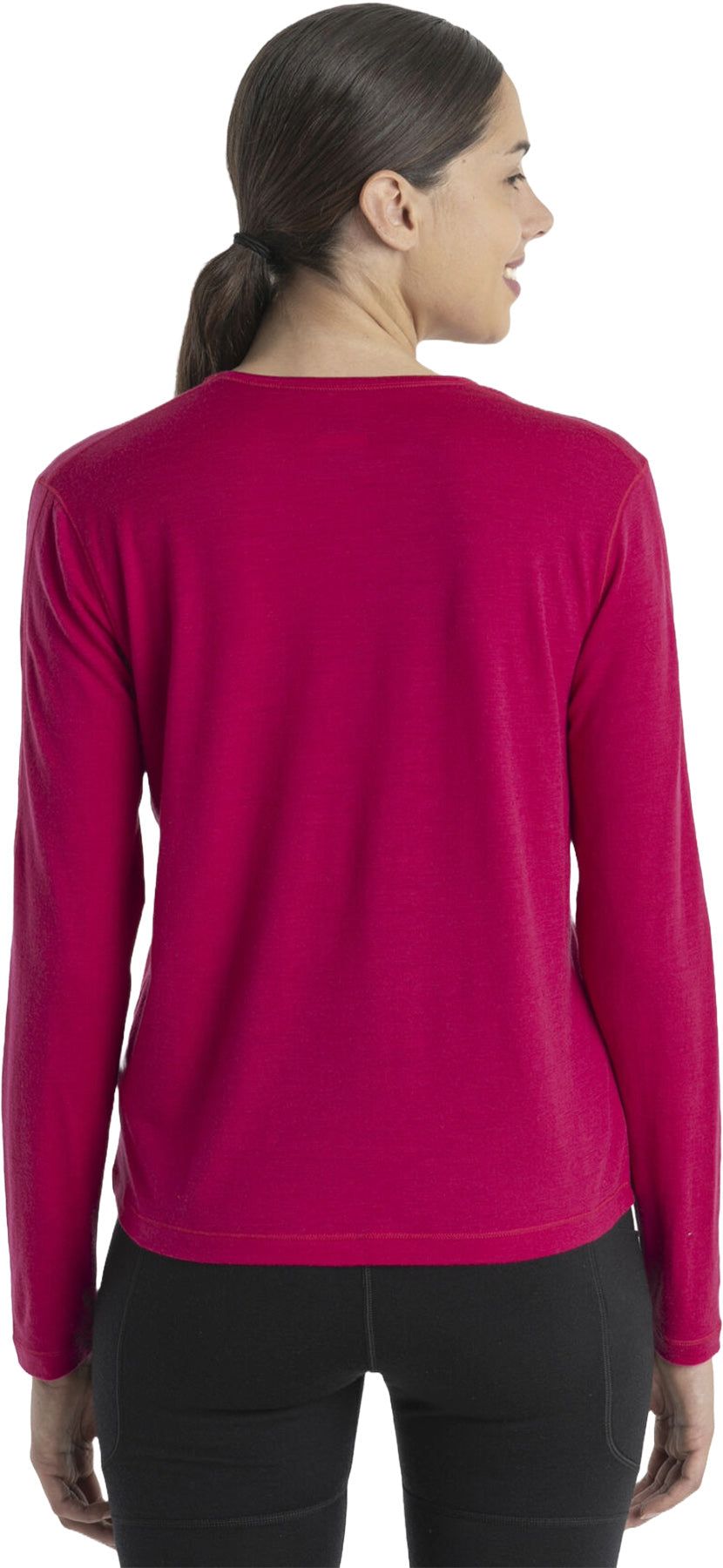 Merino 200 Zoneknit Energy Wind Long Sleeve Tee - Women's|-|T-shirt à manches longues Mérino 200 Zoneknit Energy Wind - Femme sold by The Last Hunt product image thumbnail 2