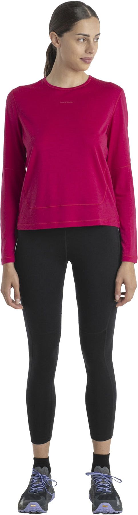 Merino 200 Zoneknit Energy Wind Long Sleeve Tee - Women's|-|T-shirt à manches longues Mérino 200 Zoneknit Energy Wind - Femme sold by The Last Hunt product image thumbnail 3