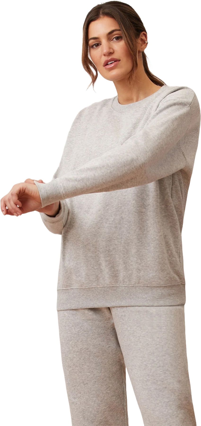 Oversized Crewneck - Women's|-|Chandail à col rond surdimensionné - Femme sold by The Last Hunt product image thumbnail 5