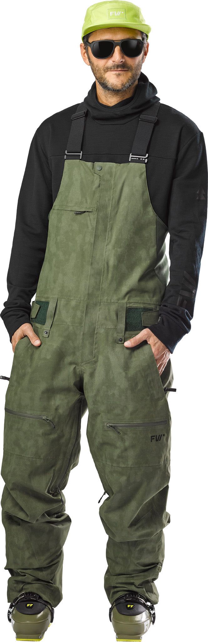 Manifest 2L Bib Pant - Unisex|-|Salopette 2L Manifest - Unisexe sold by The Last Hunt product image thumbnail 4