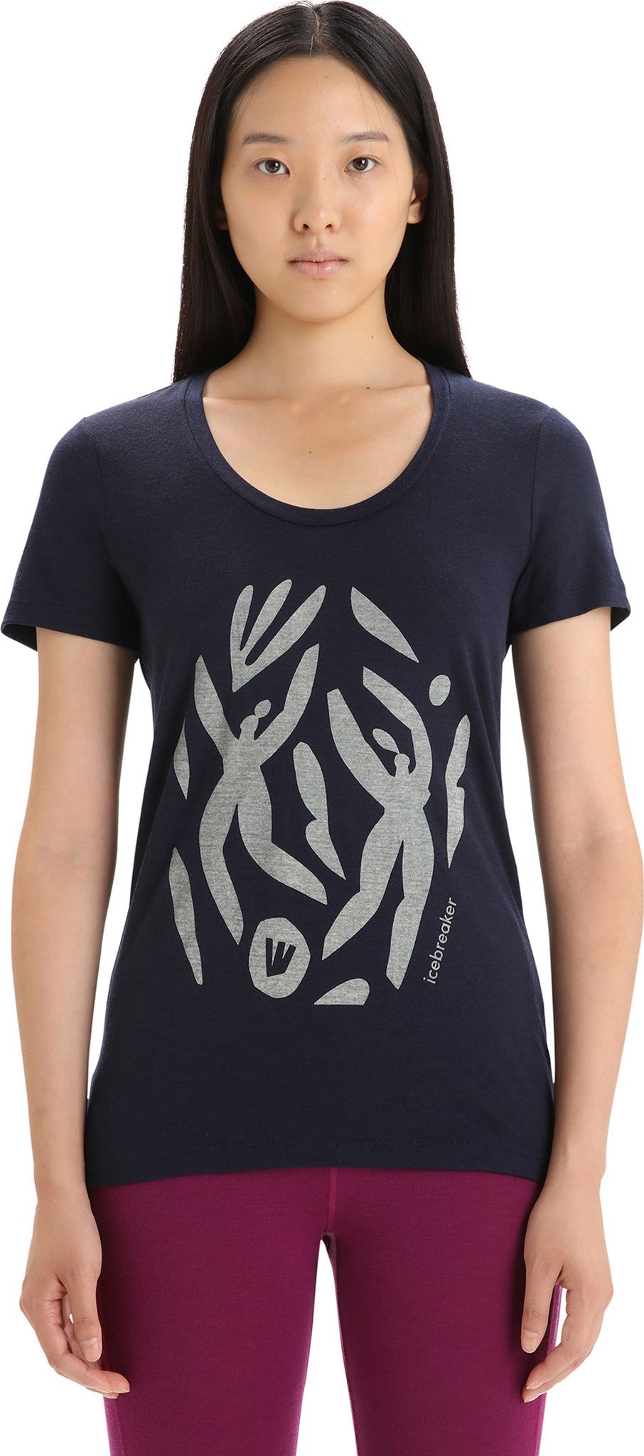 Tech Lite II Nature Celebration Merino Short Sleeve Scoop Neck T-Shirt - Women's|-|T-shirt à manches courtes Tech Lite II Nature Celebration - Femme sold by The Last Hunt product image thumbnail 4