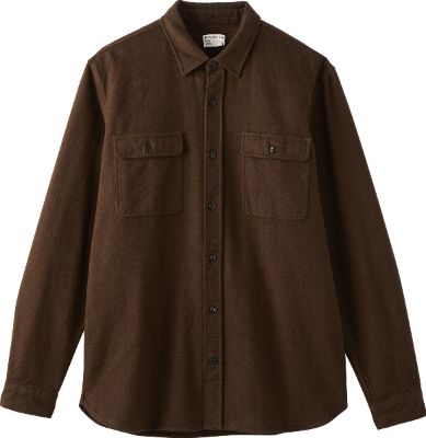 Kapok Flannel Overshirt - Men's|-|Surchemise en flanelle kapok - Homme sold by The Last Hunt