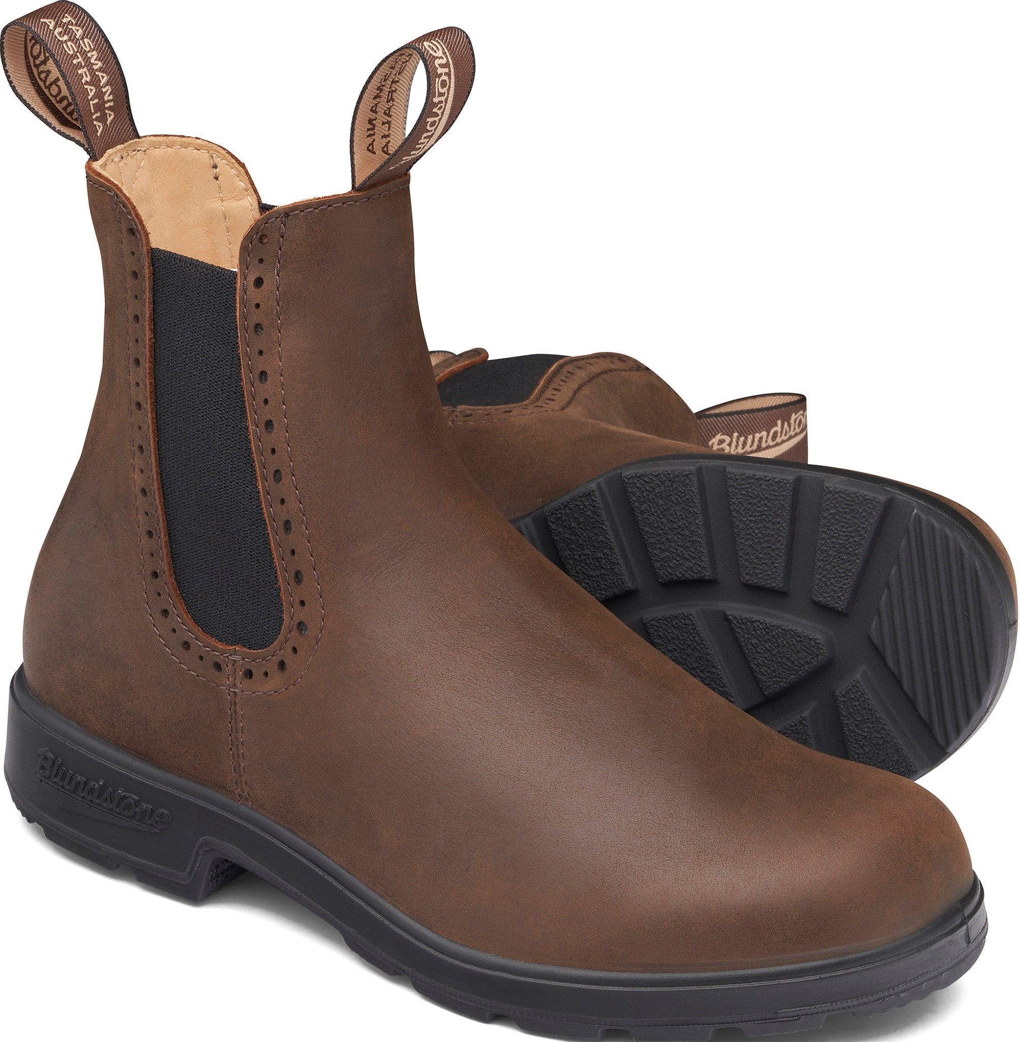 2151 - Hi-Top Antique Brown Chelsea Boots - Women's|-|2151 - Botte Originale montante brun antique - Femme sold by The Last Hunt product image thumbnail 2