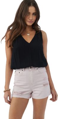 Lainie Woven Tank Top - Women's|-|Camisole tissé Lainie - Femme sold by The Last Hunt