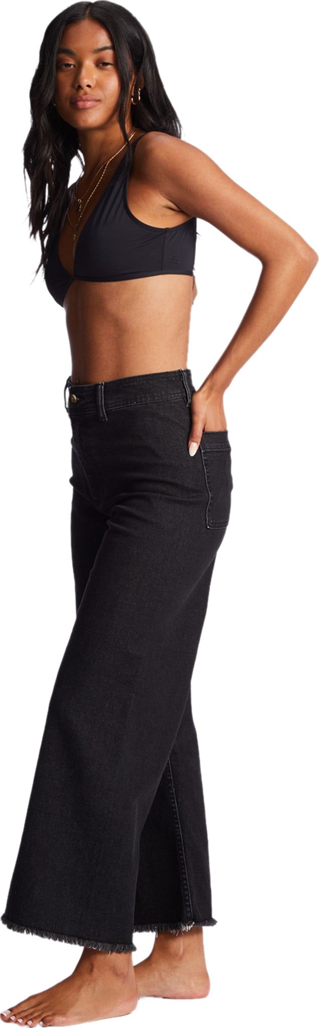 Free Fall Wide Leg Pants - Women's|-|Pantalon à jambe large Free Fall - Femme sold by The Last Hunt product image thumbnail 4