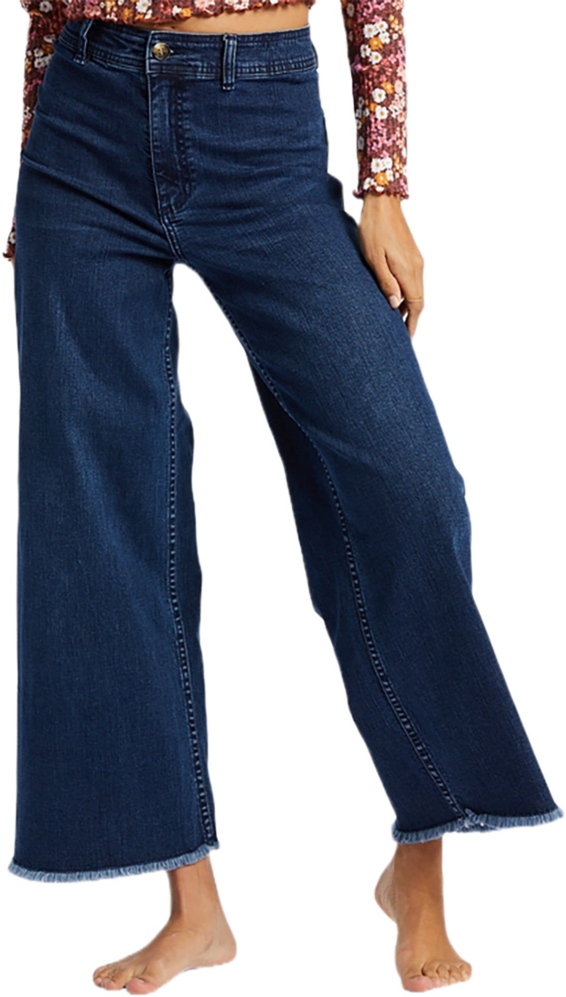 Free Fall Indigo High-Waist Pants - Women's|-|Pantalon taille haute Free Fall Indigo - Femme sold by The Last Hunt product image thumbnail 2