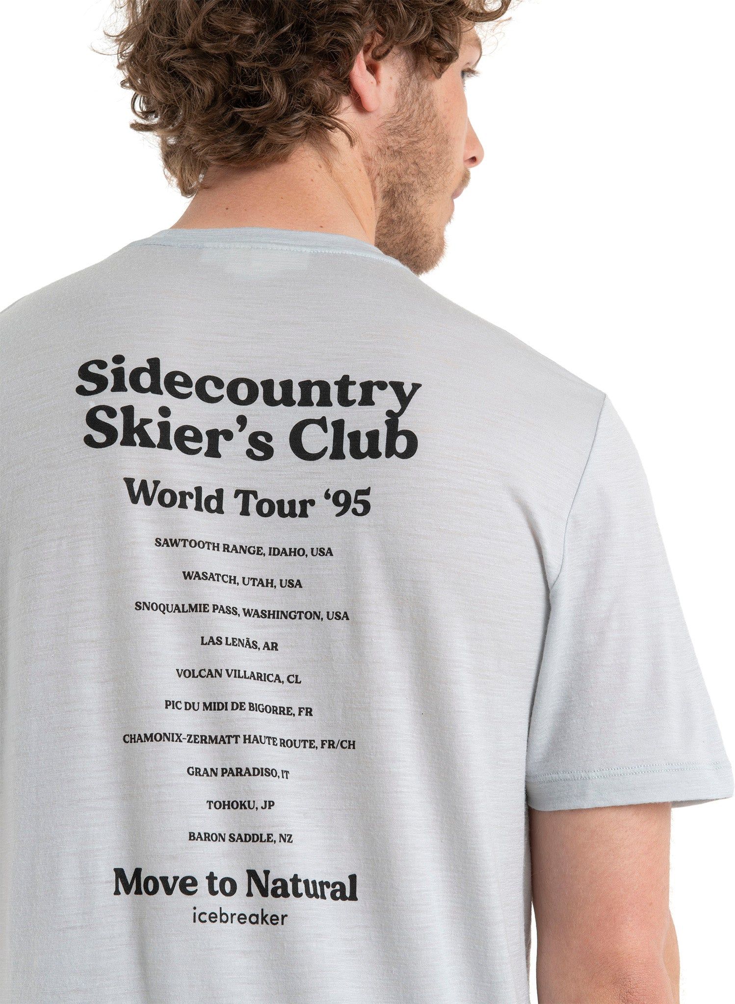 150 Tech Lite II Sidecountry Skiers Club Merino Short Sleeve T-Shirt - Men's|-|T-shirt à manches courtes en mérinos Sidecountry Skiers Club 150 Tech Lite II - Homme sold by The Last Hunt product image thumbnail 5