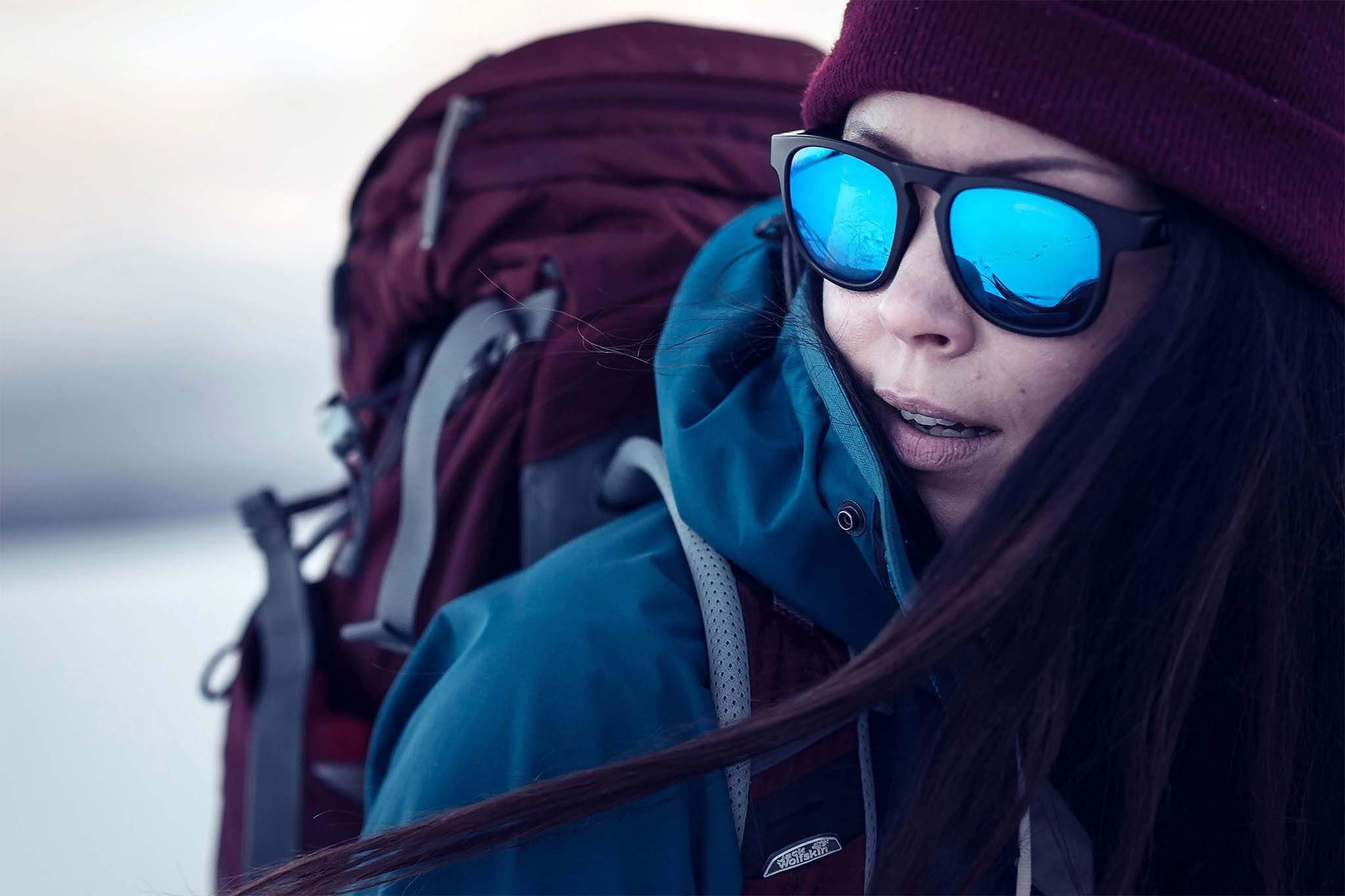 Ace Smoke With Blue Multi Lens Sunglasses - Unisex|-|Lunettes de soleil Smoke With Blue Multi Lens de Ace - Unisexe sold by The Last Hunt product image thumbnail 3