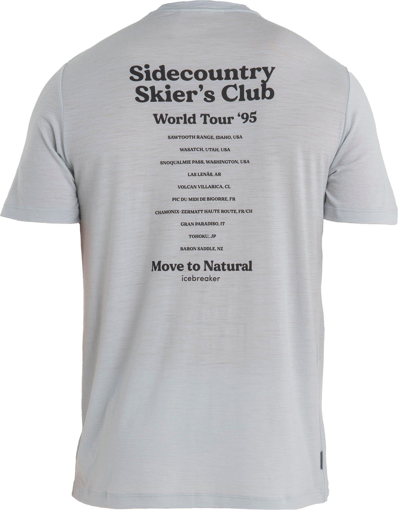 150 Tech Lite II Sidecountry Skiers Club Merino Short Sleeve T-Shirt - Men's|-|T-shirt à manches courtes en mérinos Sidecountry Skiers Club 150 Tech Lite II - Homme sold by The Last Hunt product image thumbnail 3
