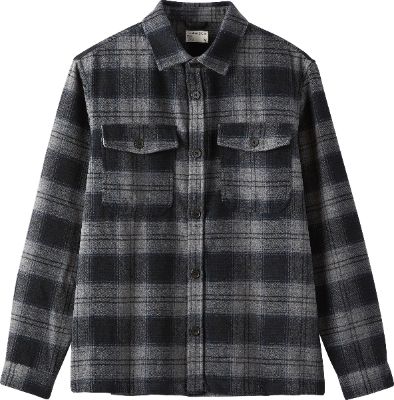 Plaid Wool Overshirt - Men's|-|Surchemise à carreaux en laine - Homme sold by The Last Hunt
