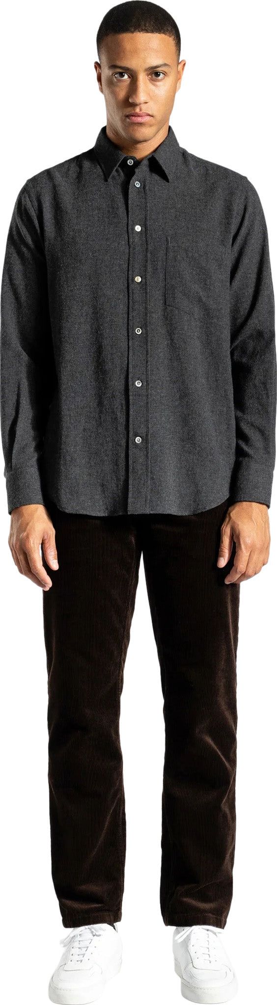 Algot Light Wool Shirt - Men's|-|Chemise en laine légère Algot - Homme sold by The Last Hunt product image thumbnail 3