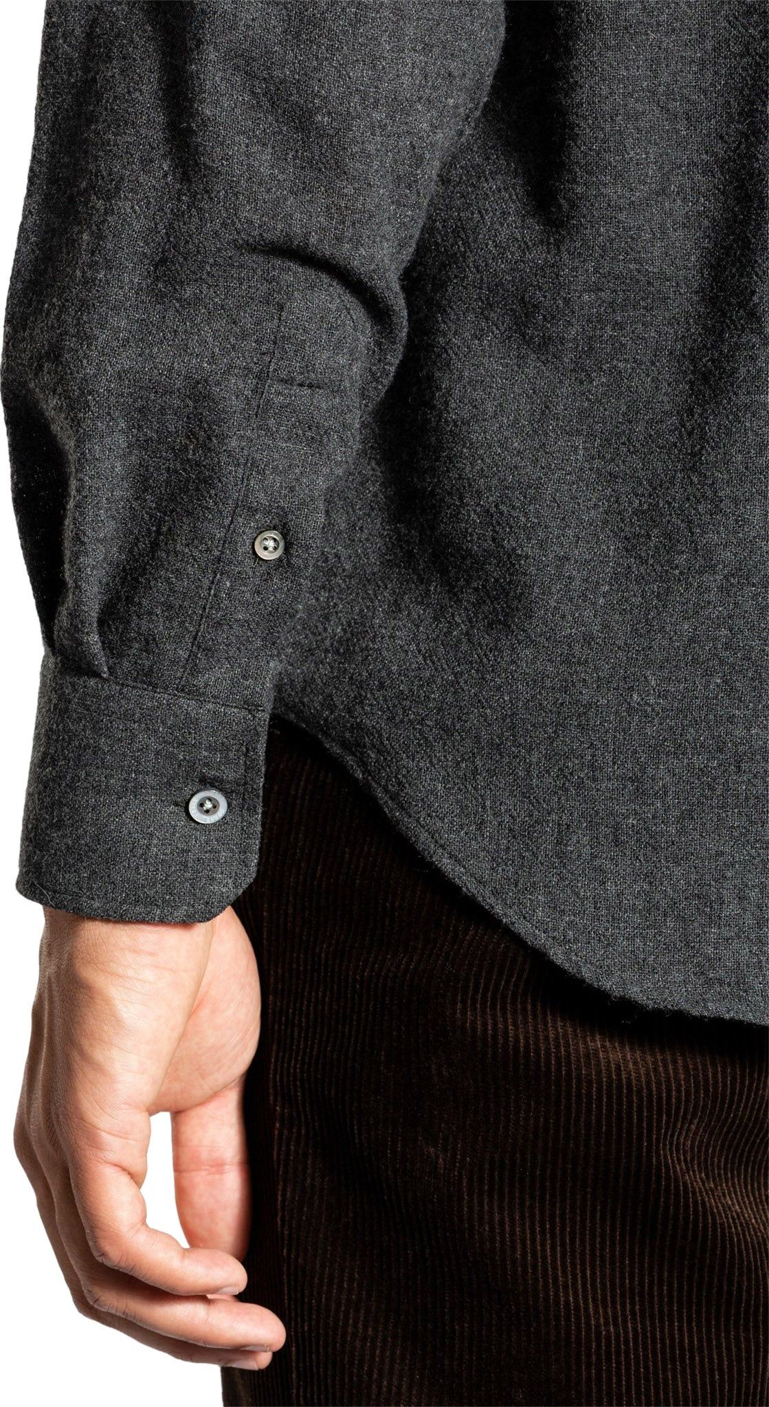 Algot Light Wool Shirt - Men's|-|Chemise en laine légère Algot - Homme sold by The Last Hunt product image thumbnail 4