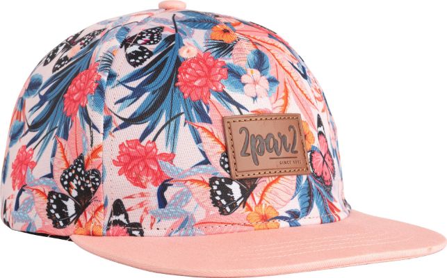 Butterflies Printed Cap - Girls|-|Casquette à imprimé papillons - Fille sold by The Last Hunt