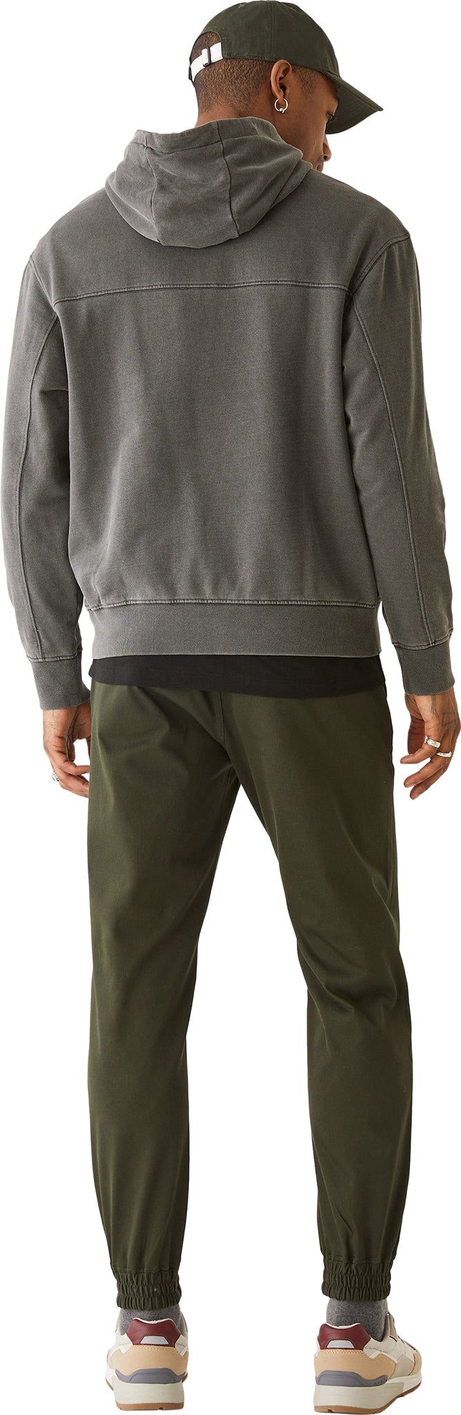 Washed Hoodie - Men's|-|Chandail à capuchon délavé - Homme sold by The Last Hunt product image thumbnail 2