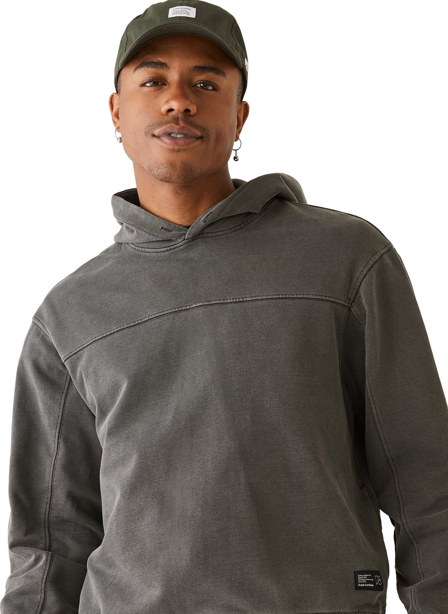 Washed Hoodie - Men's|-|Chandail à capuchon délavé - Homme sold by The Last Hunt product image thumbnail 3