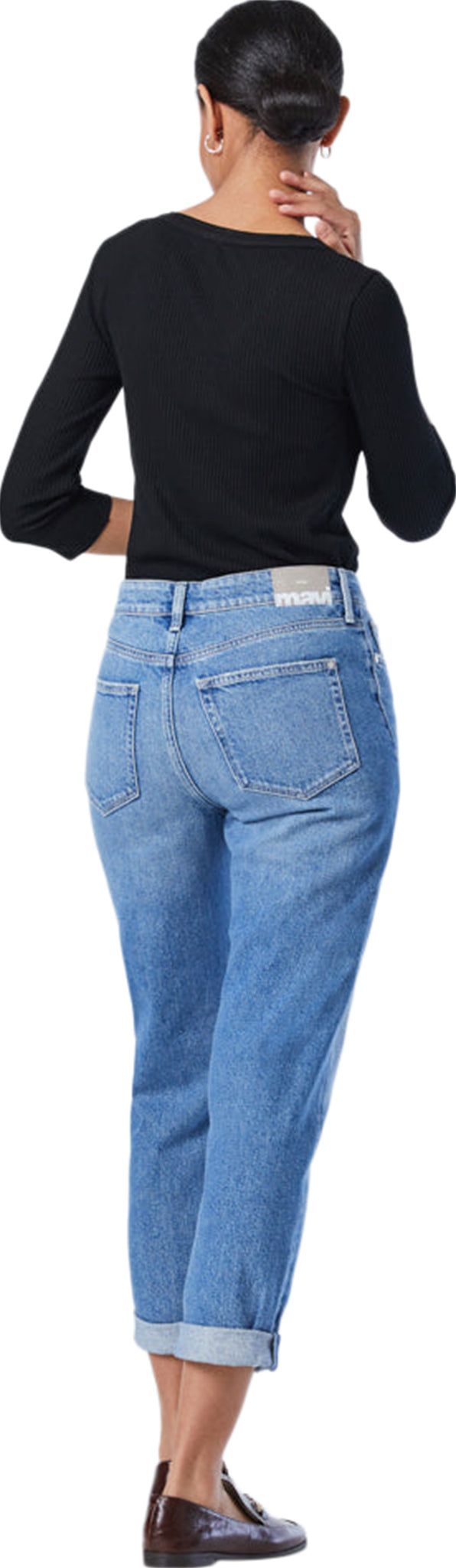 Soho High Rise Tapered Leg Jeans - Women's|-|Jean fuselé à taille haute Soho - Femme sold by The Last Hunt product image thumbnail 2