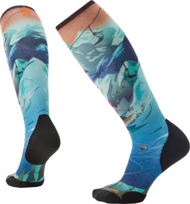 Ski Targeted Cushion Lift Bunny Print OTC Socks - Women's|-|Chaussettes de Ski Targeted Cushion Lift Bunny Print OTC - Femme sold by The Last Hunt