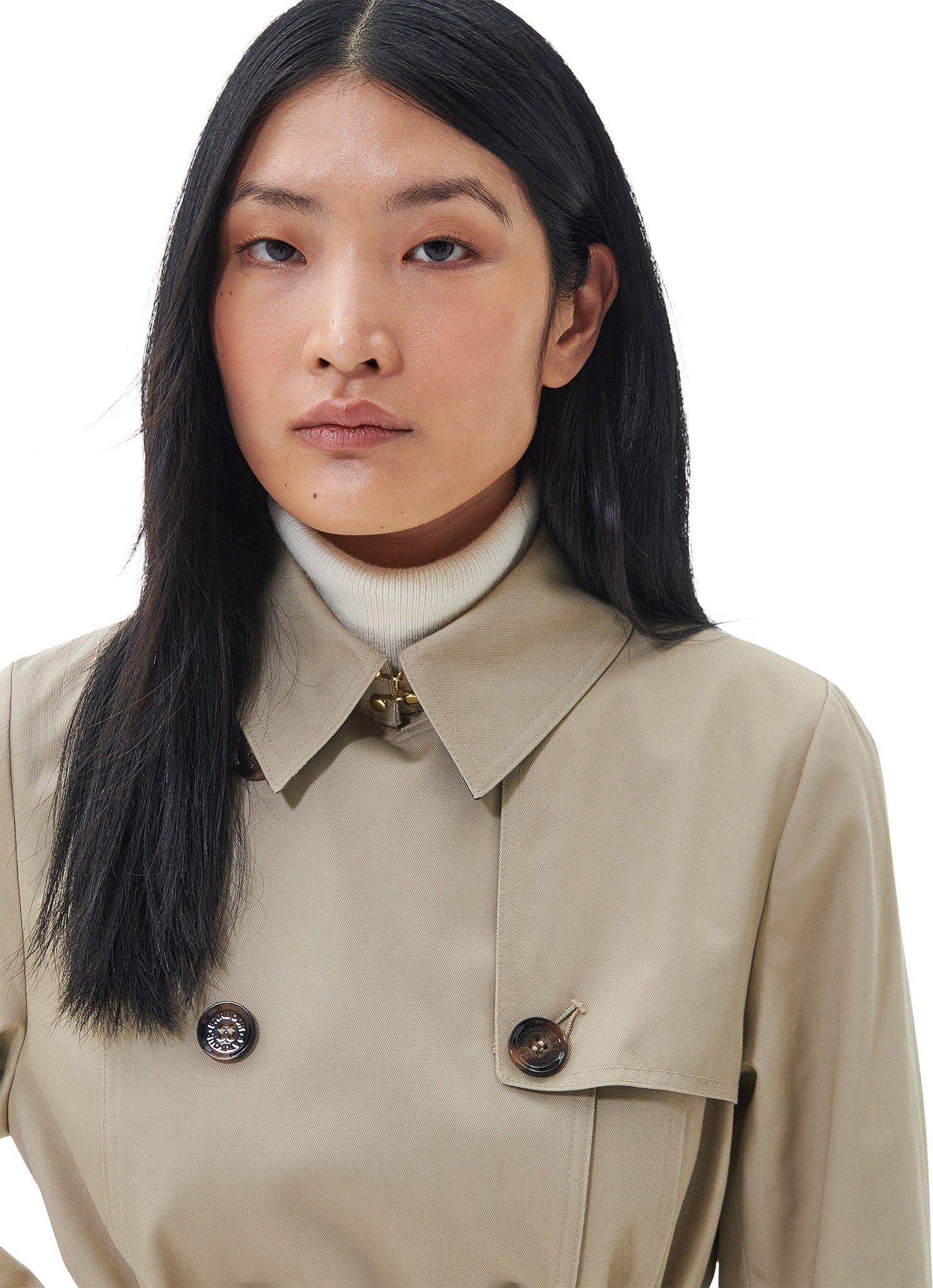 Short Greta Showerproof Trench Coat - Women's|-|Trench imperméable Short Greta - Femme sold by The Last Hunt product image thumbnail 3